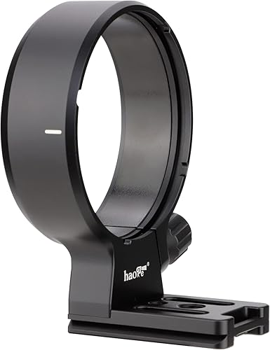 Haoge LMR-OM300 - Anello di montaggio per treppiede per obiettivo Olympus M.ZUIKO DIGITAL ED 300 mm F4.0 IS PRO, collare integrato Arca Type piastra a sgancio rapido - Fashionser