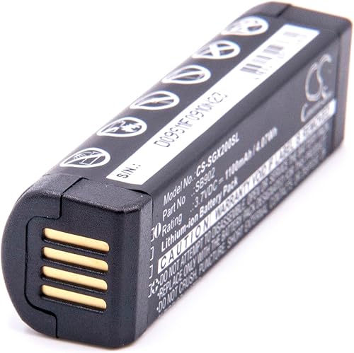 vhbw batteria compatibile con Shure GLX-D24R/SM86, GLX-D4, GLX-D6 sistema radiomicrofonico, trasmettitore tascabile digitale (1100mAh, 3,7V, Li-Ion) - Fashionser