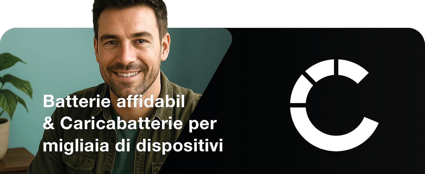 Batterie affidabil &amp; Caricabatterie per migliaia di dispositivi