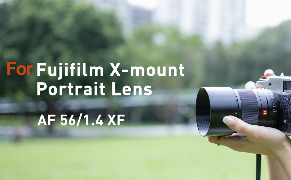 VILTROX AF 56mm f1.4 STM Autofokus Objektiv für  Fuji X Mount Kameras