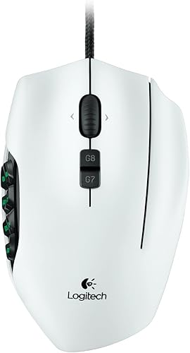Logitech G600 MMO Gaming Mouse Bianco -Versione Italiana - Fashionser