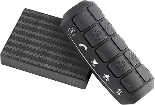 Controller al Volante per Autoradio Android, l'installazione Richiede Solo 5 Minuti, 10 Pulsanti Funzione per il Controllo di Chiamate in Vivavoce/Navigazione GPS/Radio/Musica/Video - Fashionser