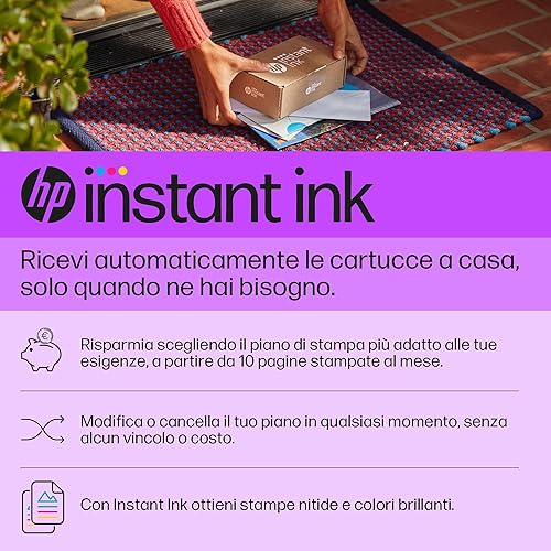 HP 963XL Ciano, 3JA27AE, Cartuccia Originale da 1600 Pagine, Alta Capacità, Compatibile con Stampanti OfficeJet Pro serie 9010, 9020 - Fashionser