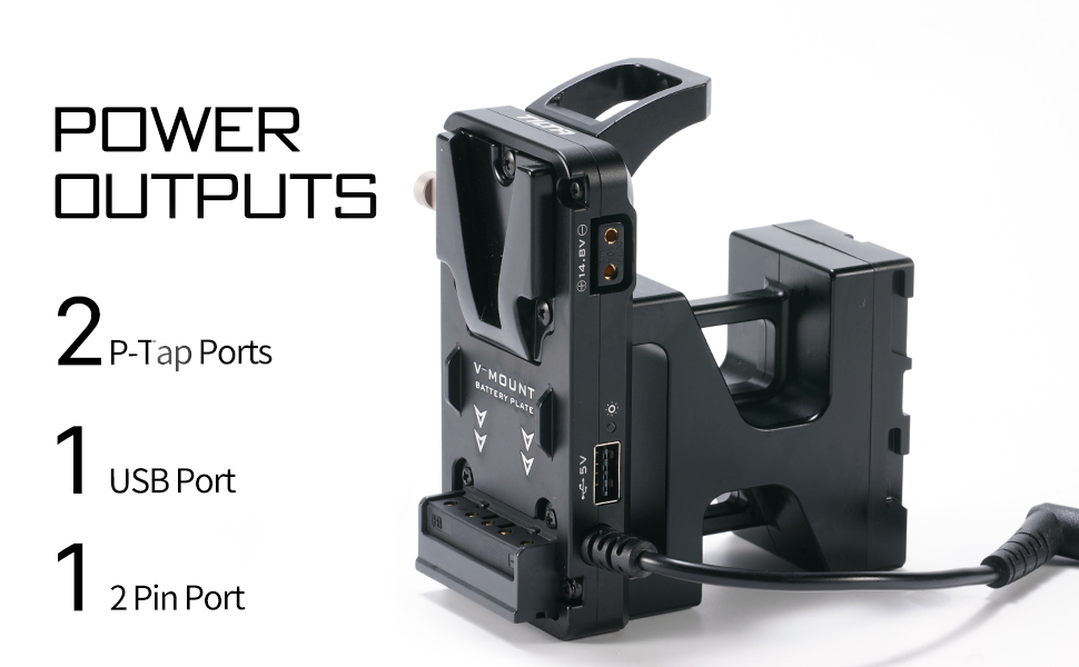 Battery Plate for Sony FX6 ES-T20-BTP-V