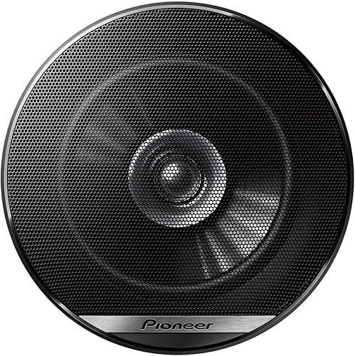 Pioneer TS-G1310F 13 cm altoparlante a doppia membrana (230W max. ciascuno, 35W sinus), suono potente, alta efficienza, profondità di installazione 44.3 mm, taglio di installazione 121 mm, con griglia - Fashionser