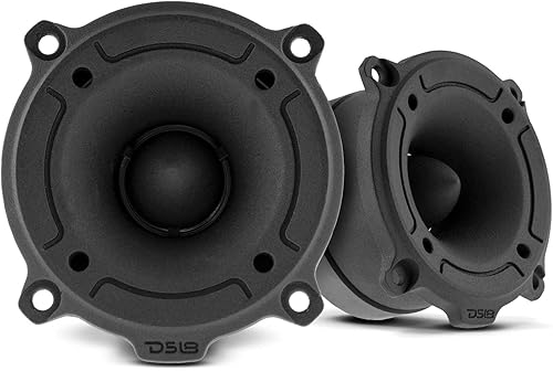 DS18 Super Bullet PRO-TW120B - Tweeter per autoradio, 2,5 cm, 300 Watt, in alluminio, colore: nero - Fashionser