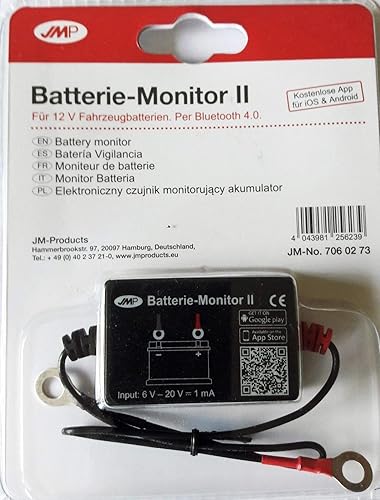 JMP Batteria Monitor II con Bluetooth per Smartphone con App - Fashionser