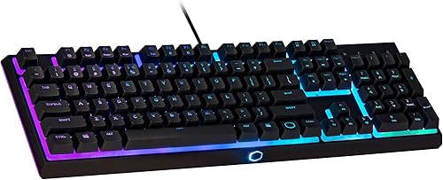 Cooler Master MasterKeys MK110 Tastiera Gaming Mem-ccanica, Interruttori Flottanti Ibridi, Retroilluminazione RGB 6 Zone, Controlli On-the-Fly, Anti-Ghosting 26 tasti, Layout IT, Tastiera Full-Size - Fashionser