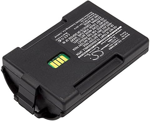CS-LMX700BX Batterie 3400mAh compatibile con [LXE] MX7, per [Honeywell] TXE TECTON MX7 sostituisce 159904-0001, 161772-0001, 163467-0001, MX7382BATT, MX7392BATT, MX7394BATT, MX7A380BATT - Fashionser