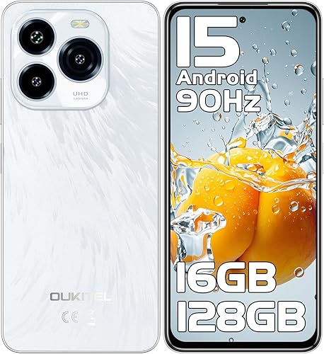 OUKITEL C65 Smartphone Android 15, 6.7' HD+ 90Hz Telefono Cellulare, 16GB+128GB/1TB Telefoni, 50MP Cellulari, 5150mAh, 4G Dual SIM/Fingerprint/OTG/3.5mm Jack/3 Card Slots/GPS - Fashionser