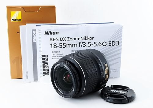 Nikon Af-S Dx 18-55Mm F/3.5-5.6G Ed Black - Fashionser