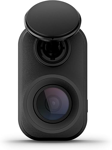 Garmin Dash Cam Mini 2, 1080p angolo 140 gradi, controllo vocale, sorveglia l'auto in sosta, salvataggio in cloud, Nero - Fashionser
