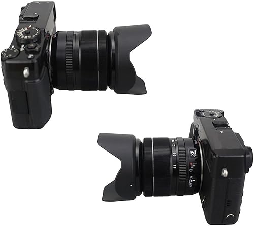 Paraluce a fiore, for Fujifilm X-T30 X-T20 X-T10 X-T3 X-T2 X-T1 X-E3 X-E2 X-E1 con obiettivo 18-55 mm/for obiettivo For FUJINON XF 14 mm F2.8 R - Fashionser