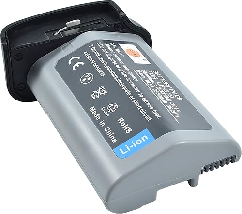 LP-E4N Batteria agli ioni di litio compatibile con Canon LP-E19, EOS-1D X Mark II, EOS-1D X, EOS-1D Mark IV, EOS-1Ds Mark III, EOS-1D Mark III - Fashionser