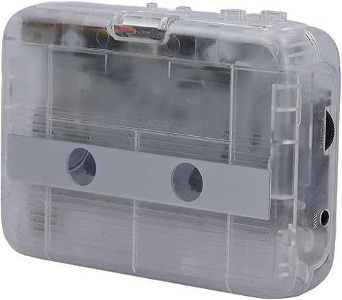 Registratore a Lettore a Cassette Bluetooth Portatile con Altoparlante Incorporato, Microfono, Jack per Cuffie da 3,5 Mm, Lettore a Cassetta Audio con Alimentazione Automatica, - Fashionser