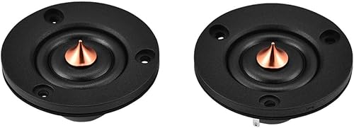 Socobeta 2pcs Tweeter Altoparlanti per Auto Tweeter Film di Seta Tweeter a Cupola Altoparlanti per Auto Altoparlanti per Alti - Fashionser