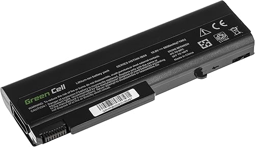 Green Cell® Extended Serie TD06 TD09 Batteria per Portatile HP EliteBook 6930p 8440p 8440w ProBook 6450b 6540b 6550b 6555b Compaq 6530b 6730b 6735b (9 Pile 6600mAh 10.8V Nero) - Fashionser