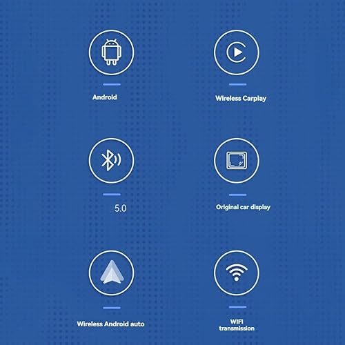 Juqoyue Android 13 Ai TVBox Ai Box Carplay WIFI6 2G+32G Wireless Carplay/Android Auto Carplay su Android Ai Box 2G+32G - Fashionser