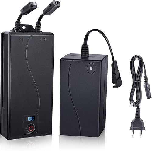 Batteria Ricaricabile per Poltrone Reclinabili - Battery Pack 2500mAh Senza Fili con Display LED, Compatibile con Okin/Limoss/Berkline/Flexsteel con Trasformatore Adattatore - Fashionser