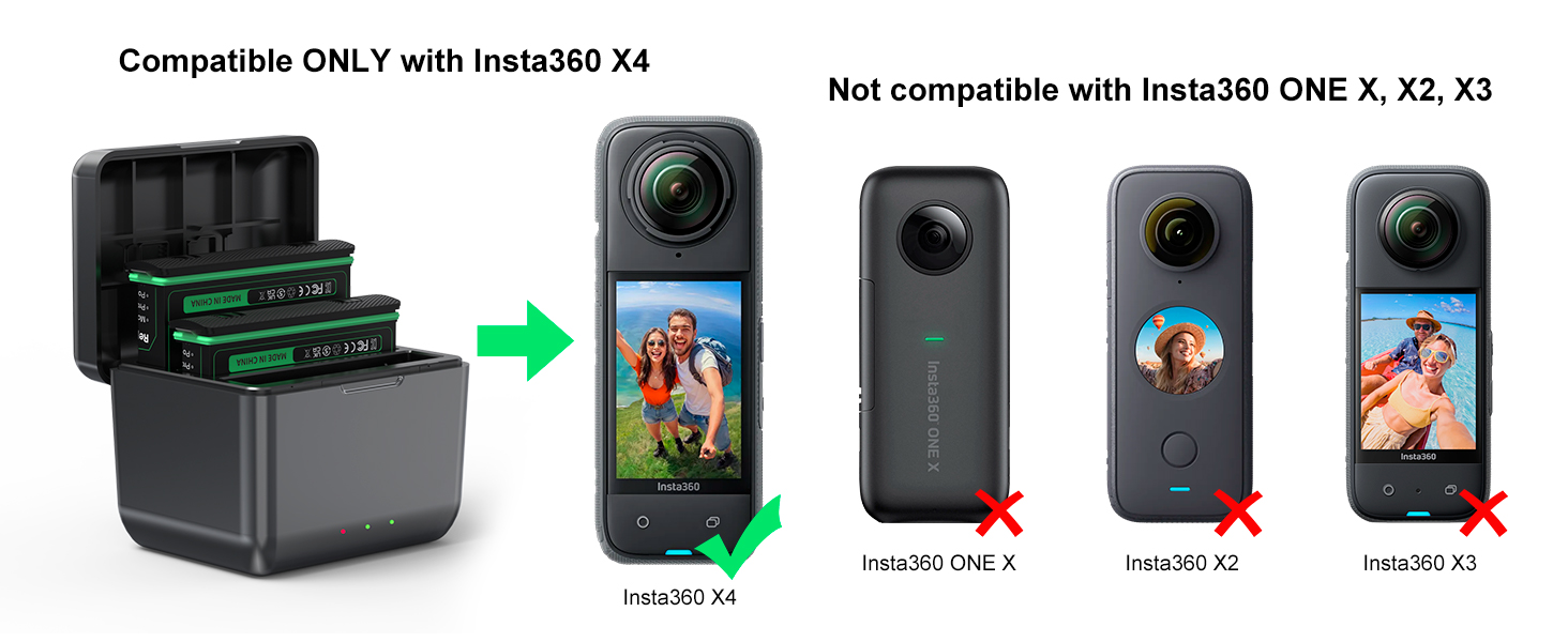 insta360x4 akku