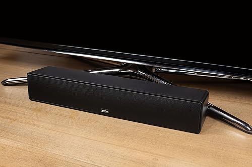 ZVOX AccuVoice AV157 - Sound Bar chiarificante per dialogo, con tecnologia acustica brevettata, soundbar TV AccuVoice con 12 livelli di potenziamento vocale, altoparlanti TV Home Theater da 17', - Fashionser