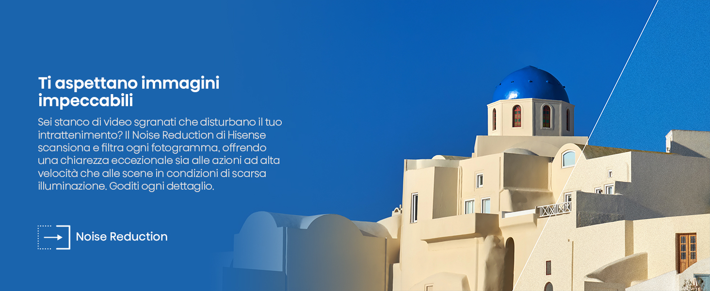 Ti aspettano immagini impeccabili