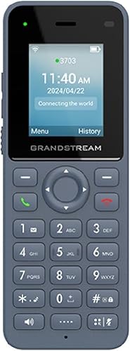 Grandstream WP816 - Telefono wireless IP Wi-Fi con doppia banda integrata 802.11a/b/g/n/ac/ax e 6 ore di conversazione. - Fashionser