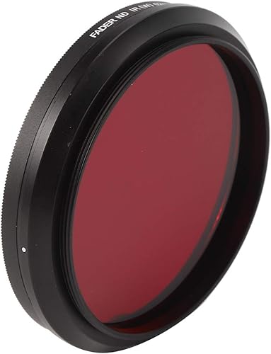 Filtro Rotante Filtro a Infrarossi in Vetro Ottico, Filtro Regolabile, per la Creazione di Fotografie con Obiettivi Esterni per Fotocamere (67 mm) - Fashionser