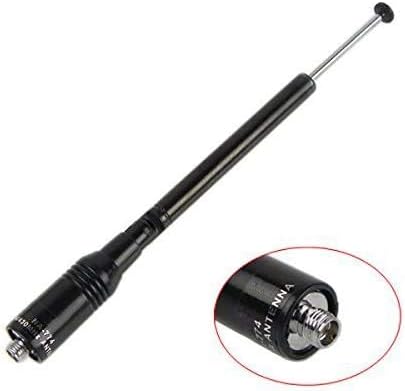 Ricambio NAGOYA NA-774 Antenna SMA-F SMA-M Telescopica Dual Band UHF&VHF - Fashionser