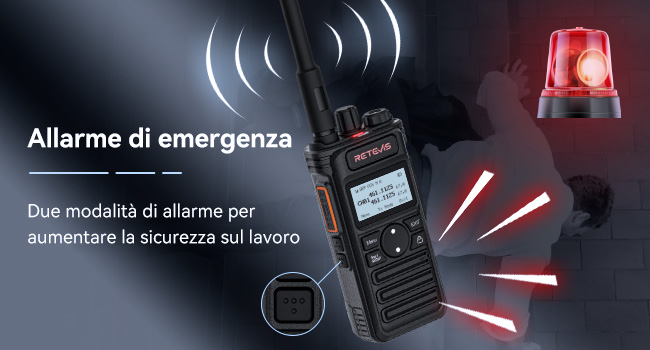 Walkie Talkie di emergenza