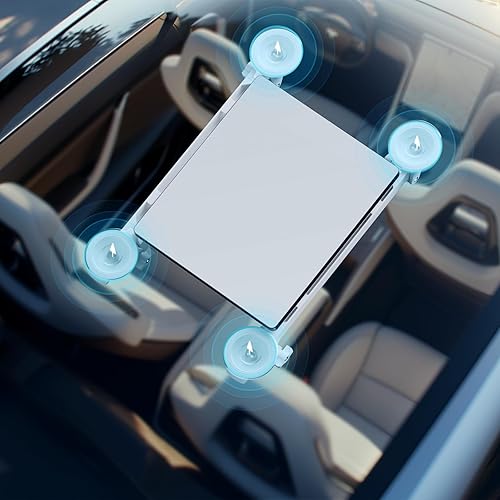 DANLIKT Starlink Mini supporto auto Starlink Mini supporto con ventosa per finestrini auto, tetti apribili e superfici lisce, compatibile con auto, camper e barche - Fashionser