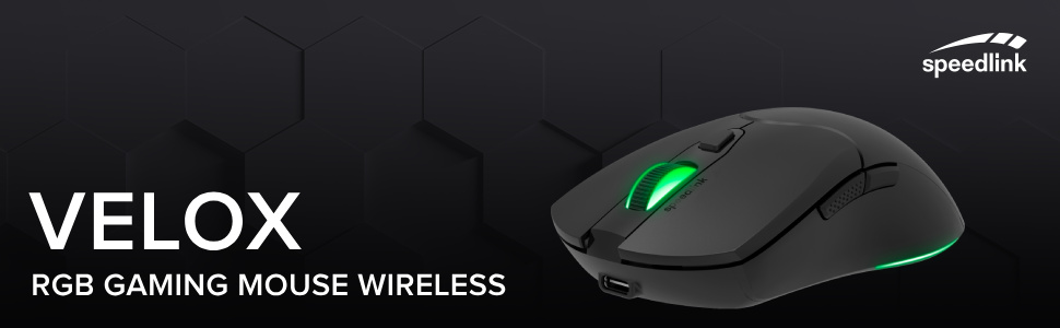 Speedlink Velox Wireless RGB Gaming Mouse