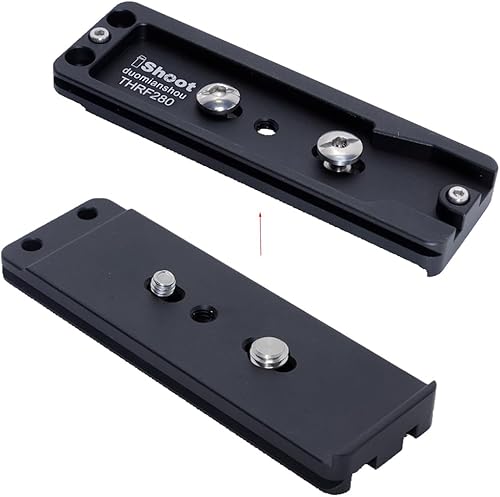 Piastra a sgancio rapido per fotocamera Arca Fit in metallo compatibile con Canon RF 200-800 mm F6.3-9 IS USM Staffa di supporto per treppiede ad anello per obiettivo, utilizzata per morsetto per - Fashionser