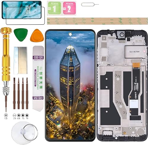 Gadget Troops Kit di sostituzione schermo LCD per TCL 20L T774H, T774B/20L+ Plus T775H, T775B - Fashionser