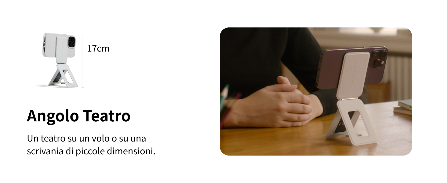 MOFT Treppiede Smartphone per iPhone Serie 15/14/13/12