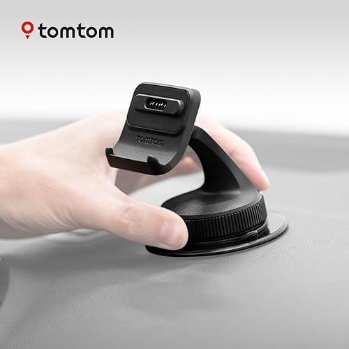 TomTom Supporto attivo da parabrezza magnetico premium per Navigatori, compatibile con alcuni modelli schermo da 7' e porta USB-C (verifica la lista di compatibilità qui sotto). - Fashionser