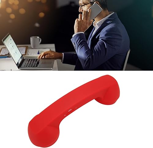 Ricevitore Telefonico Wireless retrò, Ricevitore per Ricevitore Telefonico a Prova di Radiazioni a Filo, Cuffie per Ricevitore Telefonico Wireless Vintage Classico Bluetooth per - Fashionser