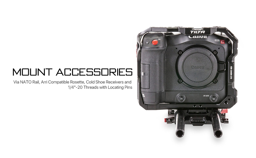 Tilta Canon C70 Lightweight Kit – Black TA-T12-A-B