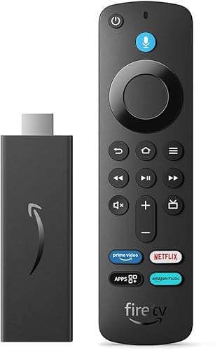 Fire TV Stick HD (Ultimo modello), TV gratuita e in diretta, telecomando vocale Alexa, controlli per Casa Intelligente, streaming HD - Fashionser