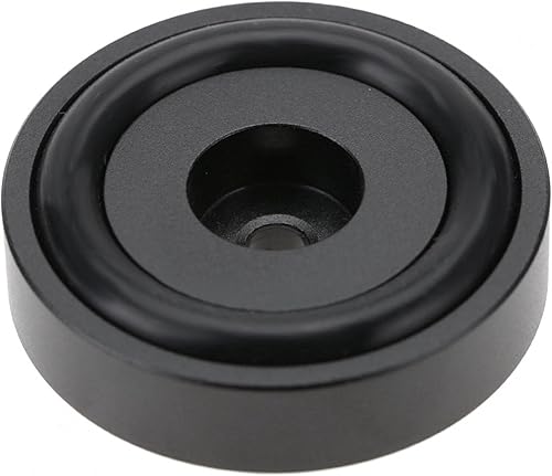 ASHATA Piedini per Amplificatore, Piedini per Amplificatore 40x10mm Piedini per Isolamento Cono in Lega di Alluminio Piedini per Base di Isolamento, per Altoparlanti HiFi,4 - Fashionser