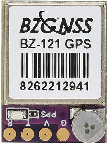 BZGNSS BZ-121 Modulo GPS FPV - GPS per droni a doppio protocollo per RC FPV Drone Racing ad ala fissa a lungo raggio compatibile con il controller di volo F405 F722 da Speedybee - Fashionser