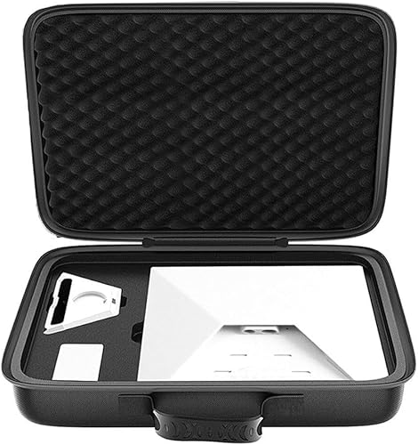 Jotekonoby Custodia protettiva da viaggio per StarLink Mini Kit, impermeabile, portatile, con scomparti, custodia rigida in ABS di lunga durata, colore nero, Come da immagine - Fashionser