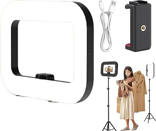 Luce ad anello per la fotografia, la luce 'anello del telefono,Stabilizzatore a lampada di riempimento di registrazione video - Ergonomic portano portatile LED RIMPIRA ANELLO LIGHT PER FREED FREED PRO - Fashionser