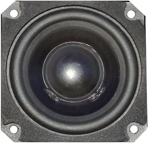 1 WOOFER CIARE HW100 HW 100 altoparlante quadrato da 10,00 cm 100 mm 4' da 50 watt rms e 150 watt max con impedenza 8 ohm sensibilità 88 db sospensione in gomma casa, 1 pezzo + 5 sticker omaggio - Fashionser