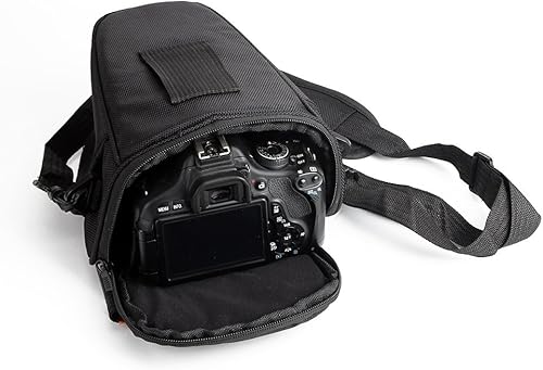 K-S-Trade Custodia per Canon EOS R100 Custodia Compatibile con Canon EOS R100 Anti-Shock Compatibile con Macchine Fotografiche Impermeabile Sacchetto Compatibile con Fotocamere SLR DSLR Reflex - Fashionser