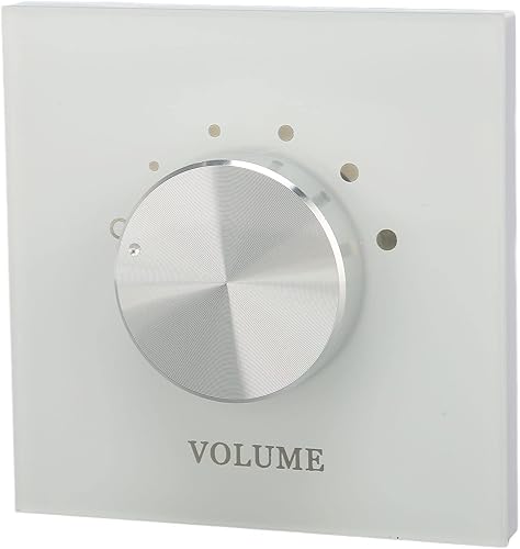 Altoparlante da parete per controllo del volume, regolatore del volume dell'altoparlante per controllo del volume, interruttore di sintonizzazione a doppio canale Smart Home - Fashionser