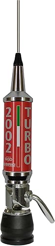PERFORMER TURBO 2002 ANTENNA 27 MHZ 27 ... 30 MHz 2000 Watt (Red) - Fashionser
