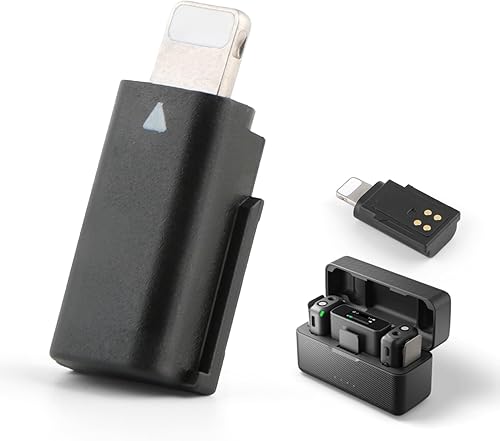 Adattatore Smartphone per Lightning per DJI Mic Adattatore Microfono per DJI Mic Adattatore USB Microfono - Fashionser