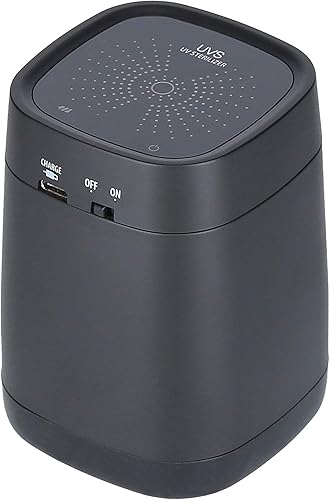 celexon Sterilizzatore per microfoni – pulizia rapida e sicura del vostro microfono a mano tramite funzione di deodorizzazione ION e radiazione UV-C – batteria inclusa - Fashionser