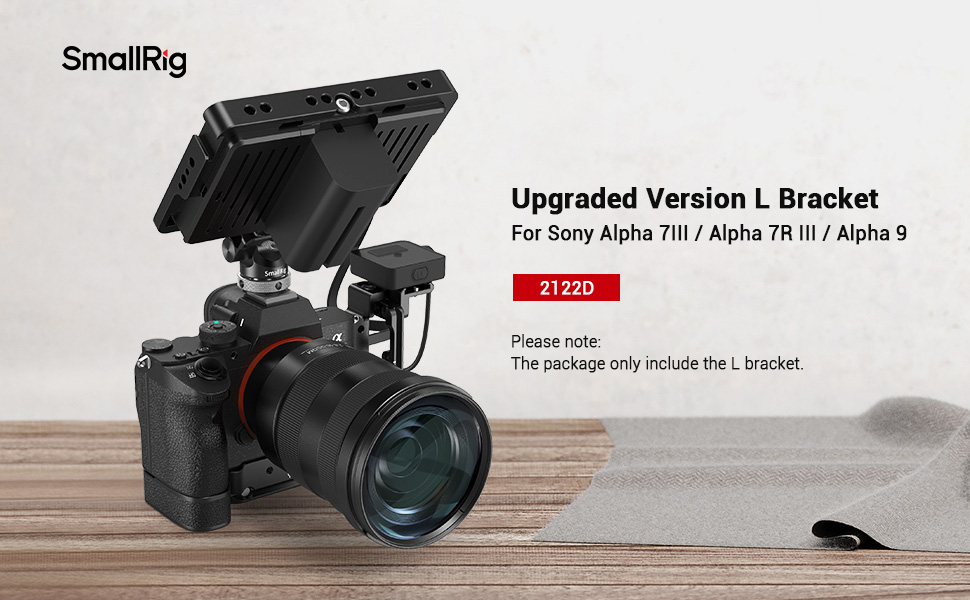 SMALLRIG A7III L Bracket per Sony A7RIII / A7III / A9-2122D